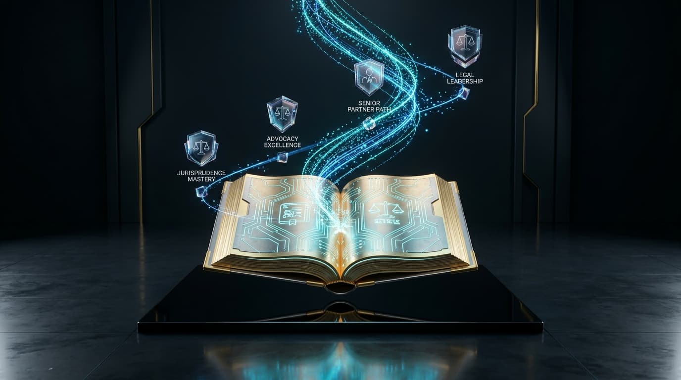Veritas 3D Legal Career Ascent - Jurisprudence Mastery, Advocacy Excellence and Partner Growth